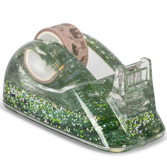 konges sløjd plakbandhouder met glitters - groen | KS103983-GREEN | 0