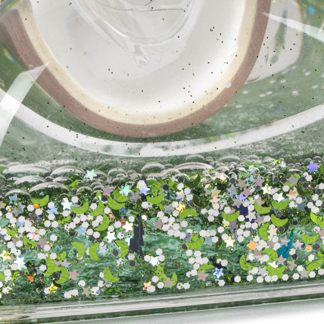 konges sløjd plakbandhouder met glitters - groen | KS103983-GREEN | 2