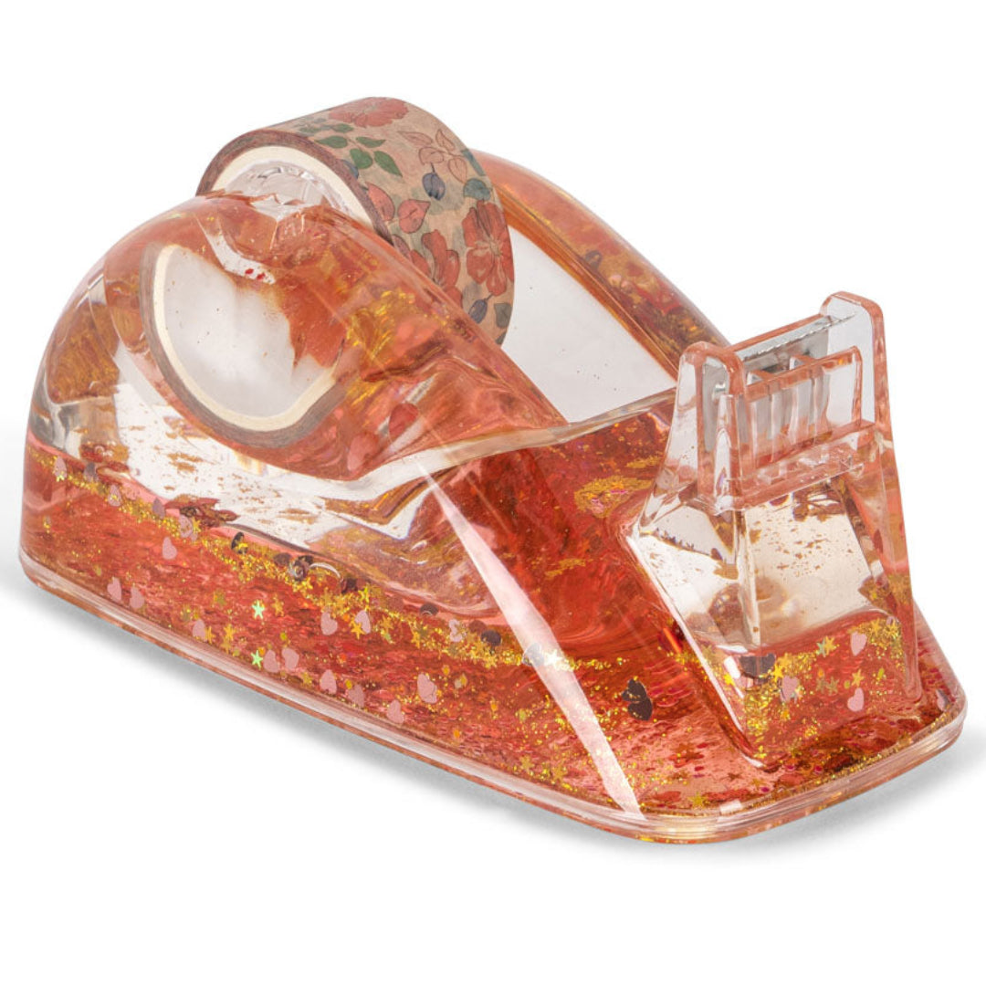 konges sløjd plakbandhouder met glitters - rood | KS103983-RED | 0