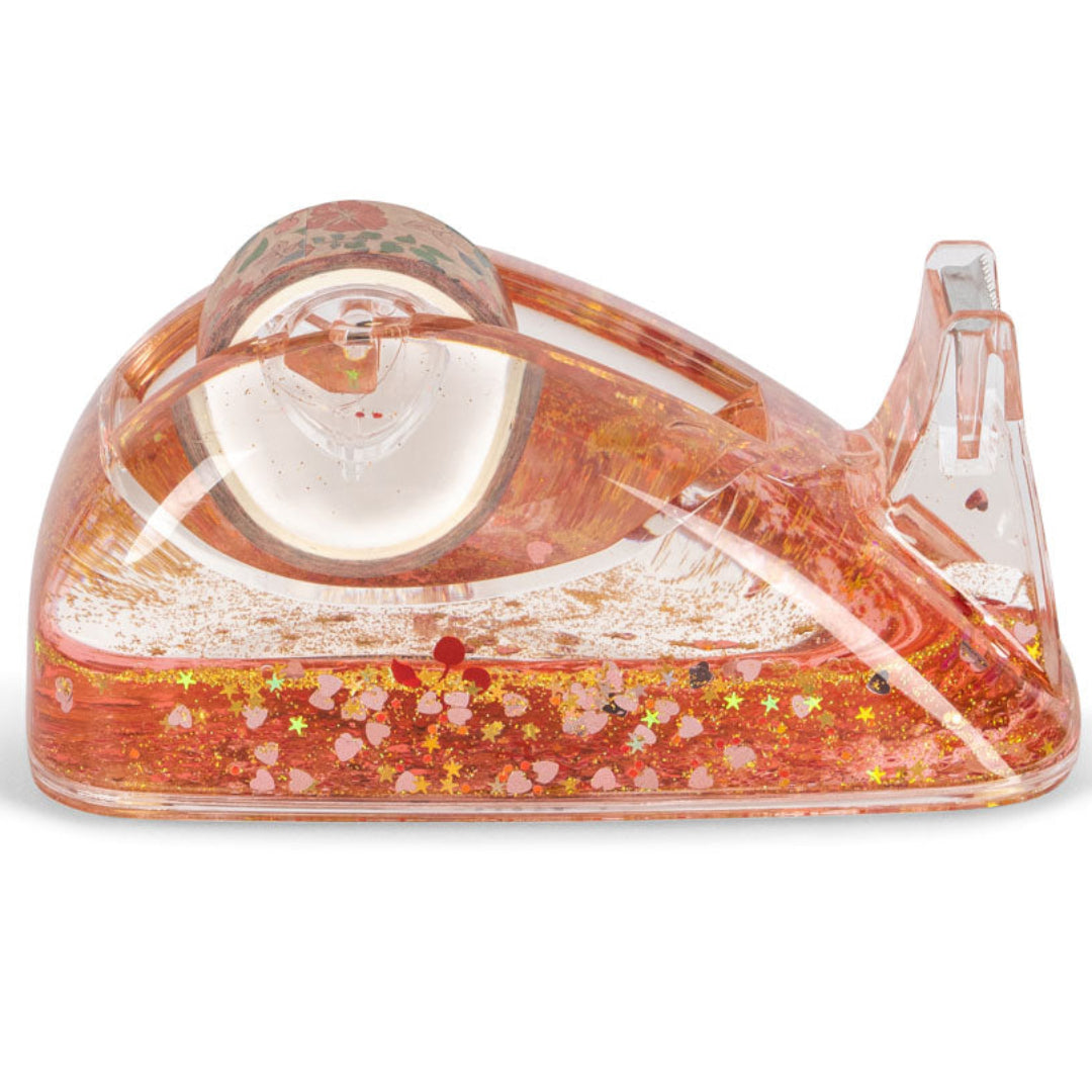 konges sløjd plakbandhouder met glitters - rood | KS103983-RED | 2