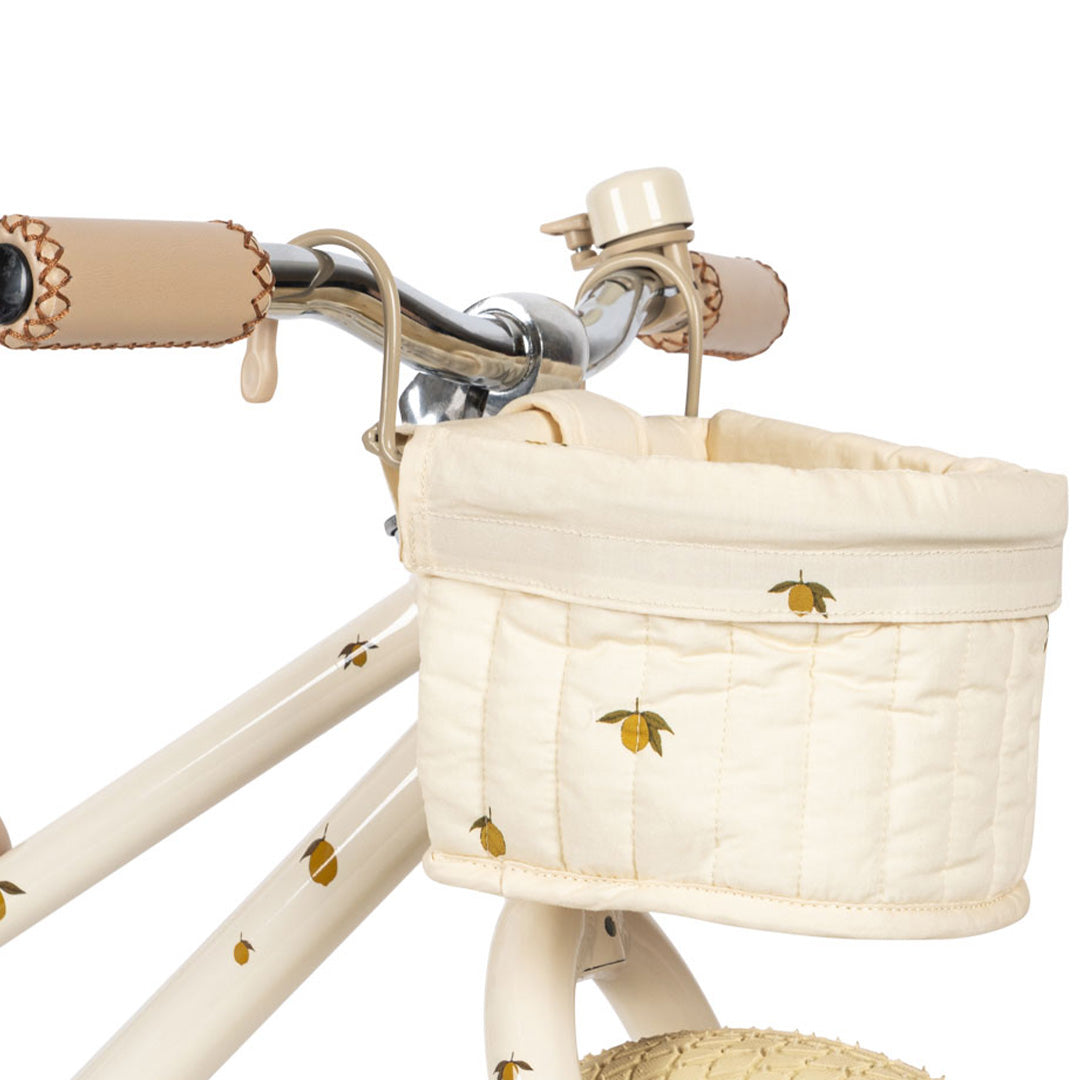 konges sløjd poppen fietsstoeltje - lemon | KS105330-LEMON | 2