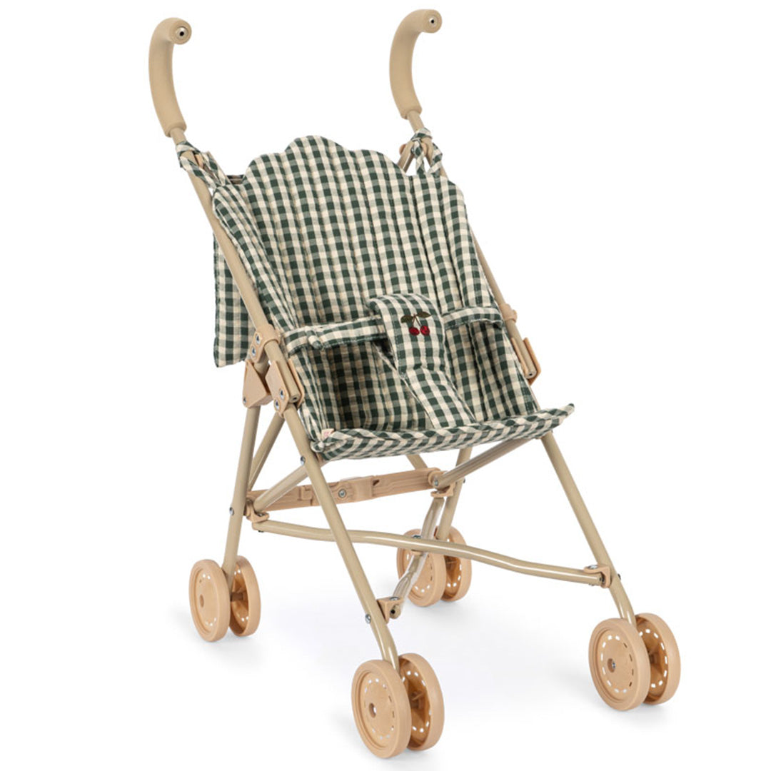 konges sløjd poppenbuggy - smoke pine check | KS104250 | 0