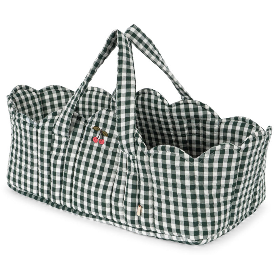 konges sløjd poppenreiswieg - green check | KS104285 | 0