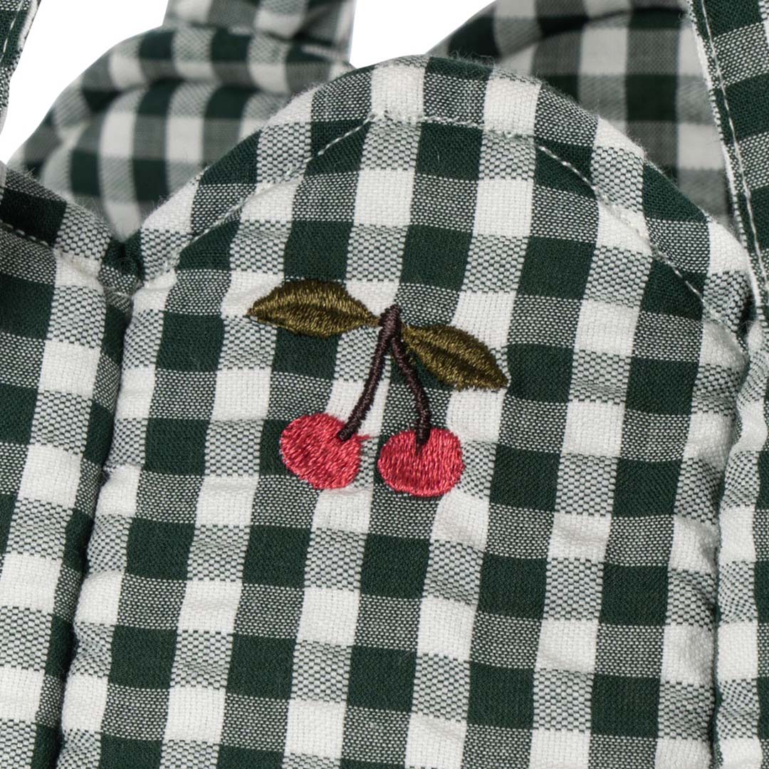 konges sløjd poppenreiswieg - green check | KS104285 | 1