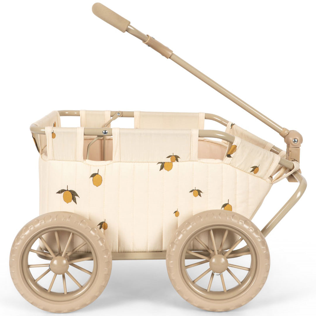 konges sløjd poppentrekwagen - lemon | KS104902 | 2