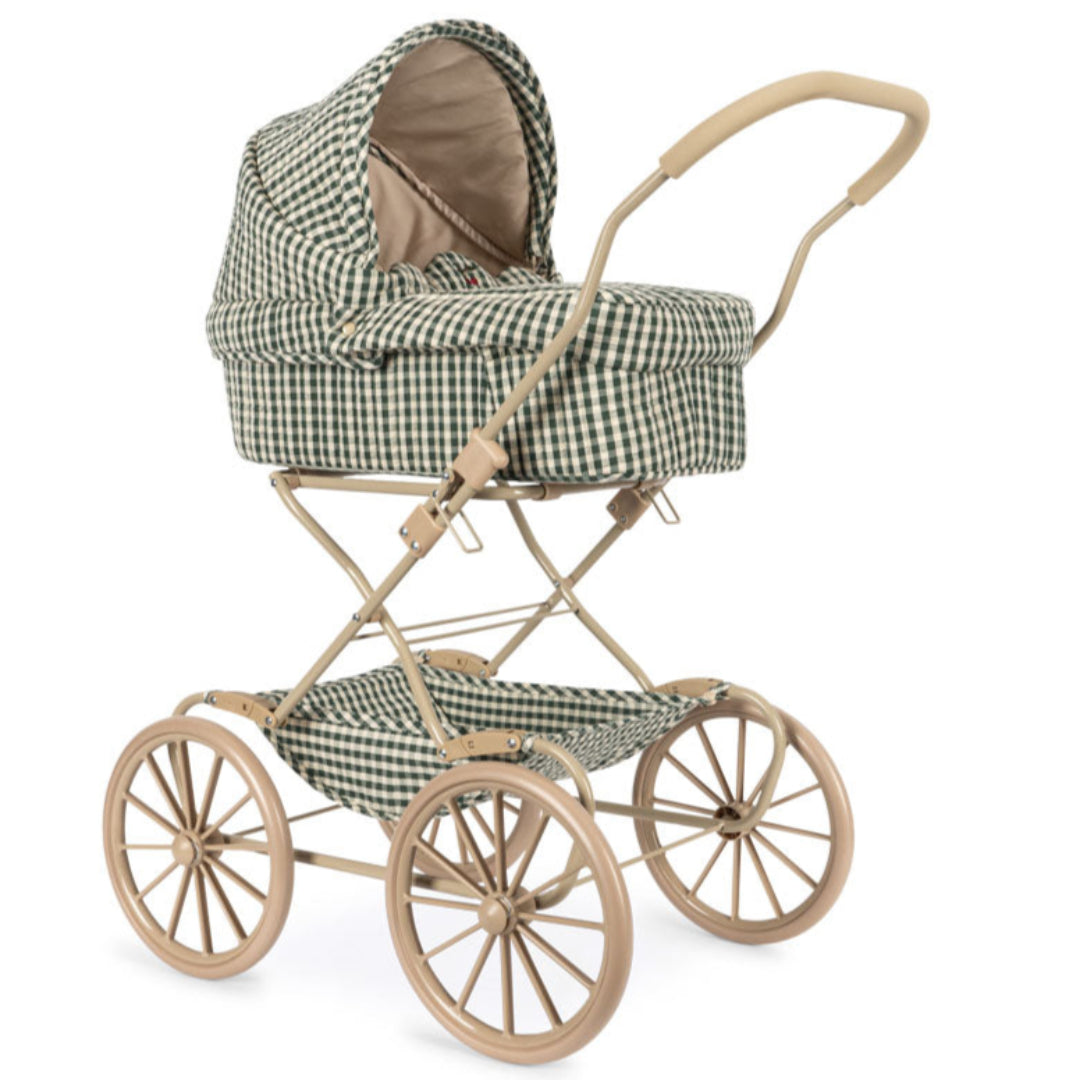 konges sløjd poppenwagen vintage - smoke pine check | KS104249 | 0