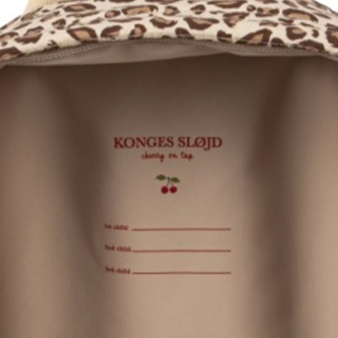 konges sløjd rugzak juno sequin - leo - 34 cm | KS104886 | 4