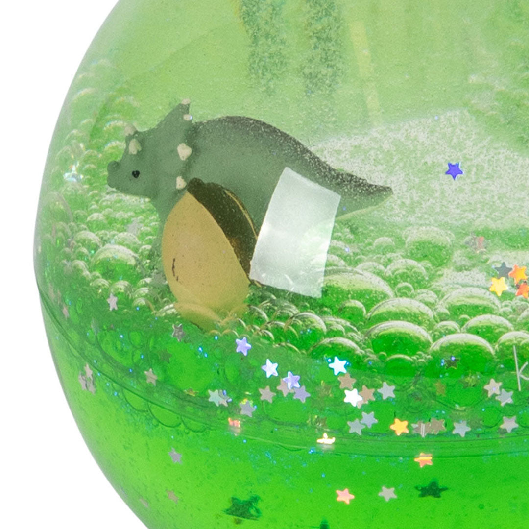 konges sløjd sensorische bal met glitters - lemon | KS103825-LEMON | 1