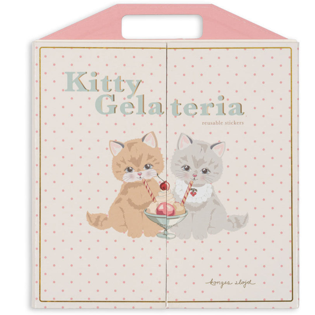 konges sløjd stickerboek - kitty friends |  KS105506| 2