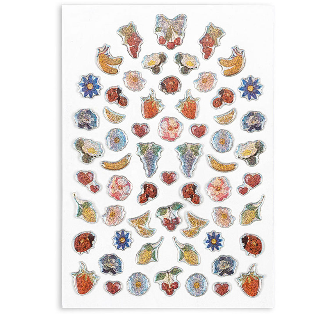 konges sløjd stickers puffy - ladybug - 60st | KS105043-LADYBUG | 3