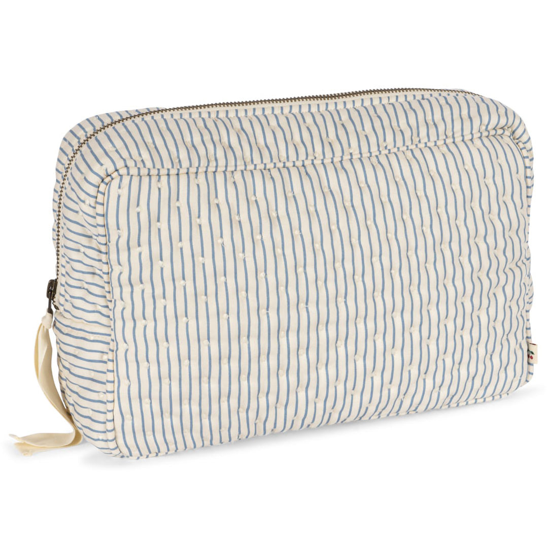 konges sløjd toilettas blauw | KS103725-STRIPE-BLUIE | 0