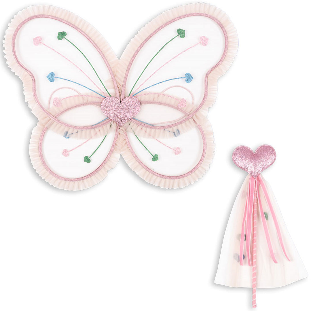 konges sløjd vleugels en staf - fairy frill - heart | KS104800 | 1