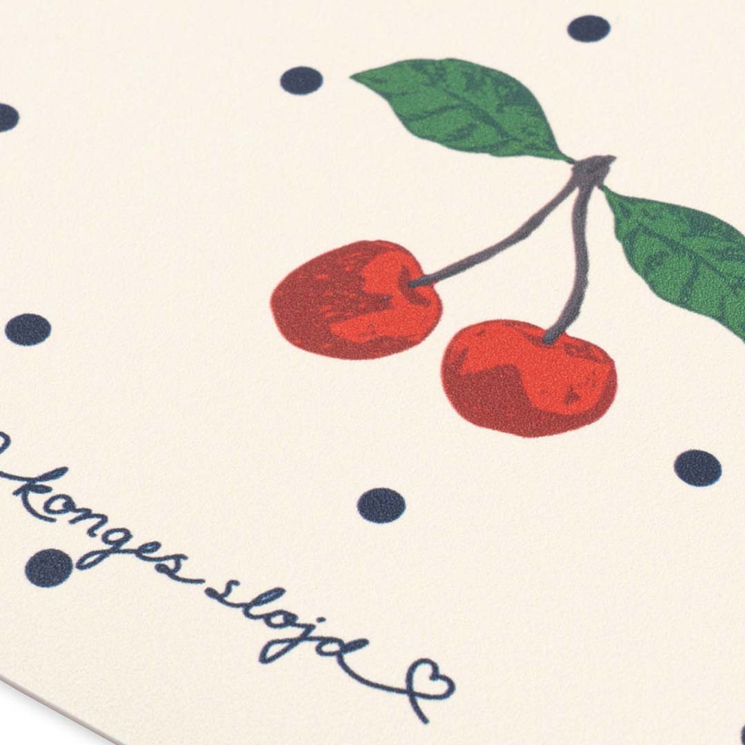 konges sløjd vloermat - navy dot - 100x75 cm | KS104810 | 2