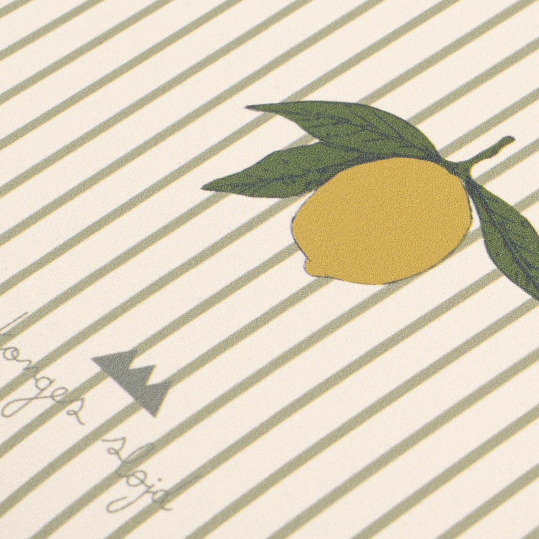 konges sløjd vloermat - tea stripe - 100x75 cm | KS104810 | 2