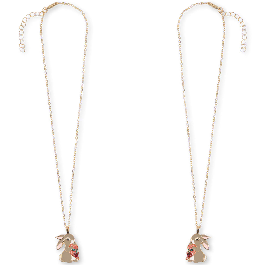 konges sløjd vriendschapsketting bunny - goud | KS104716-GOLD | 4