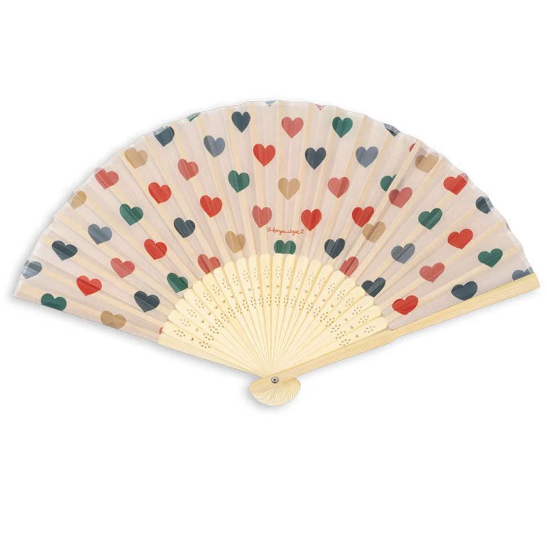 konges sløjd waaier - coeur coloré | KS105371-COEUR-COLORÉ | 1
