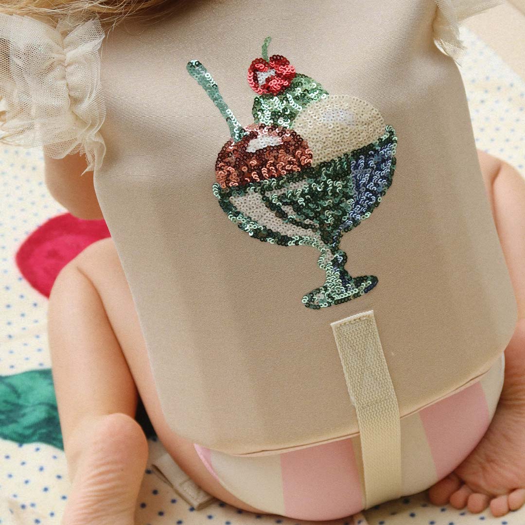 konges sløjd zwemvest gemma - rosewater - KS104838 | 2