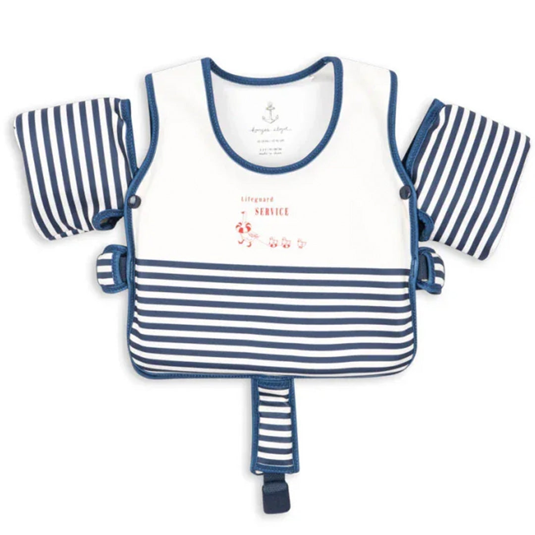 konges sløjd zwemvest met bandjes hollis - marin stripe - 1-2 jaar 1