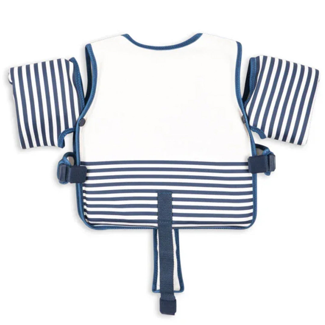 konges sløjd zwemvest met bandjes hollis - marin stripe - 3-6 jaar | KS105420-MARIN-STRIPE-3-6 | 2