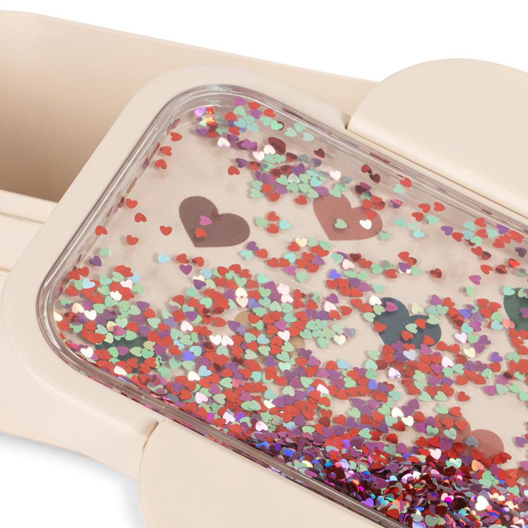 konges sløjd broodtrommel bon coeur coloré | KS103822-BON-COEUR-COLORÉ | 1