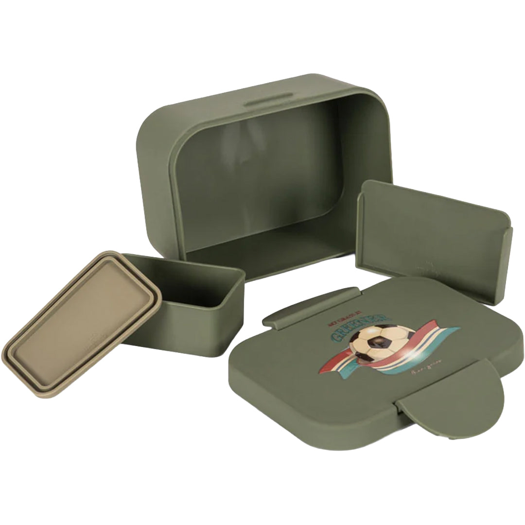 konges sløjd broodtrommel green kick it | KS106121-P30044 | 2