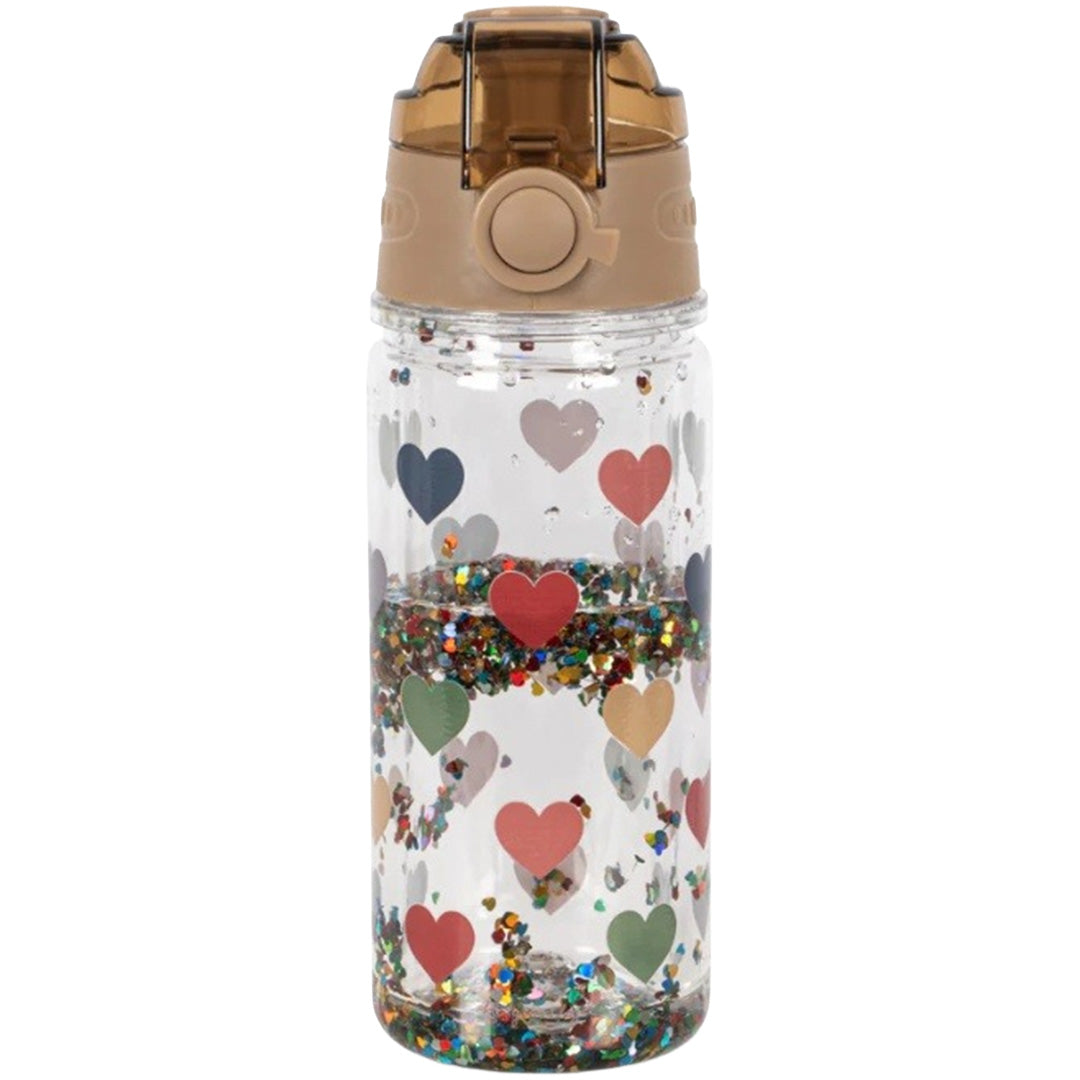 konges sløjd drinkfles met glitters - bon coeur coloré - 330 ml | KS104840 | 4