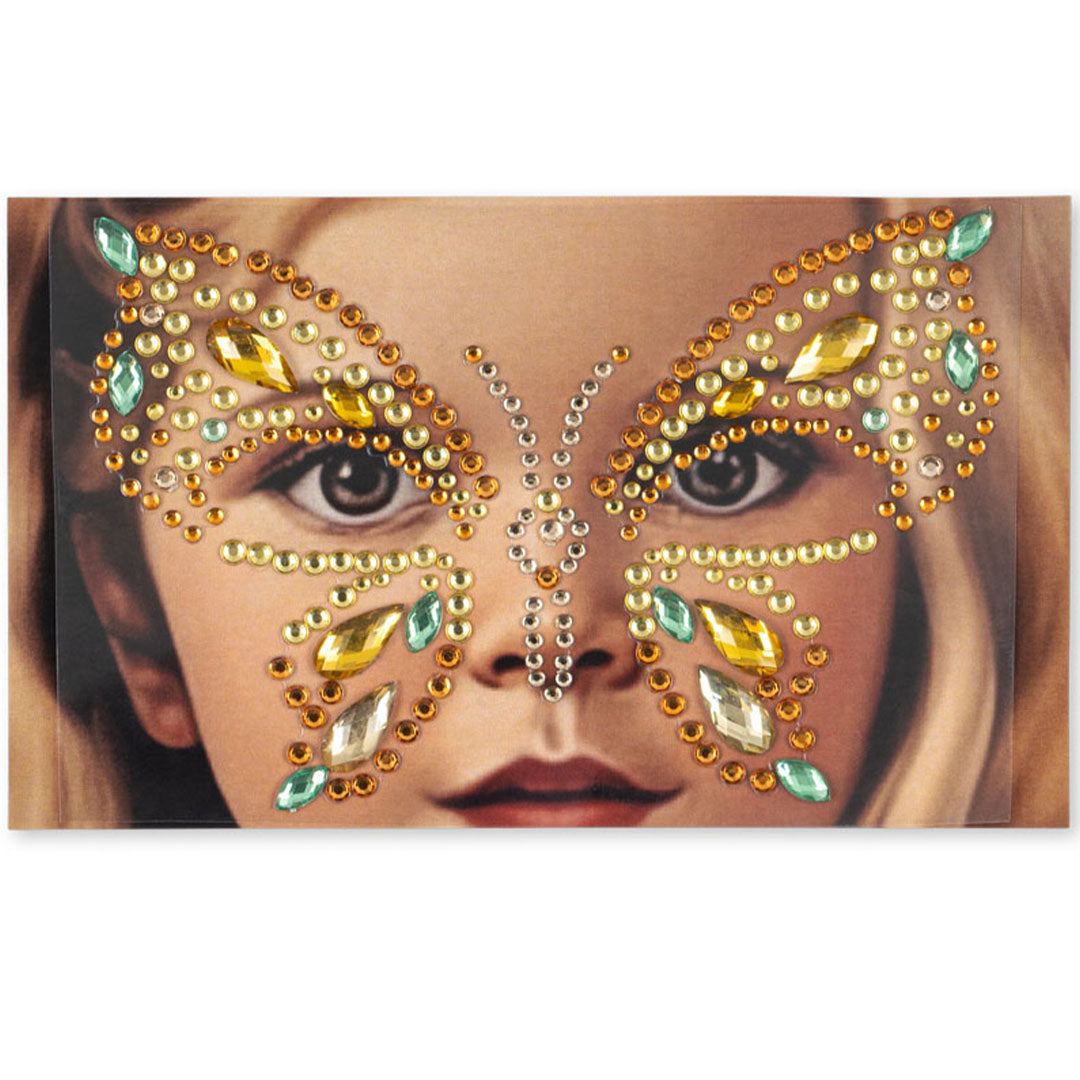 konges sløjd gezichtsstickers butterfly - lemonade | KS103736-LEMONADE | 1