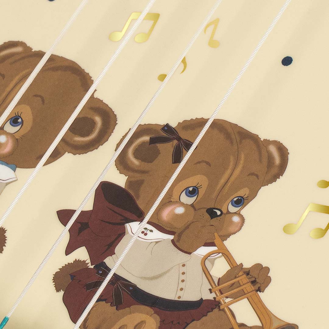 konges sløjd gitaar ukelele - teddy bear | KS106306-P10097 | 3
