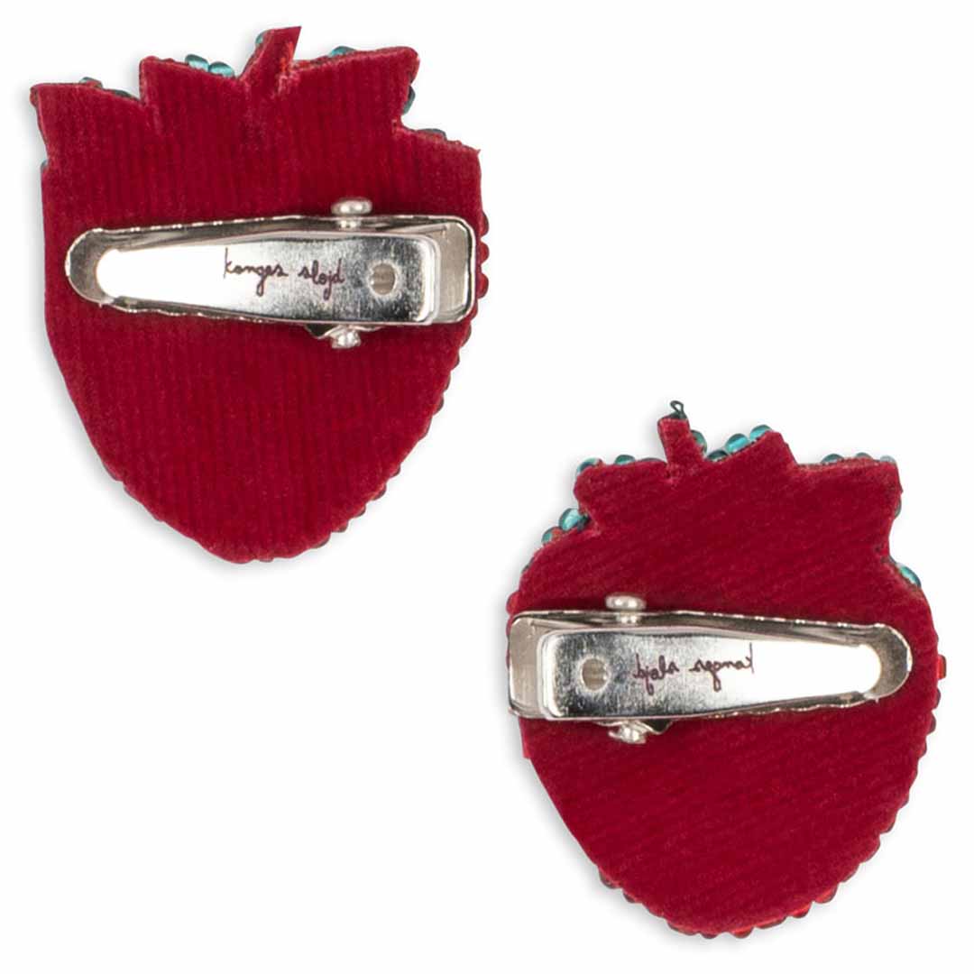 konges slojd haarclips - strawbery - 2 st | KS103650-STRAWBERRY | 3