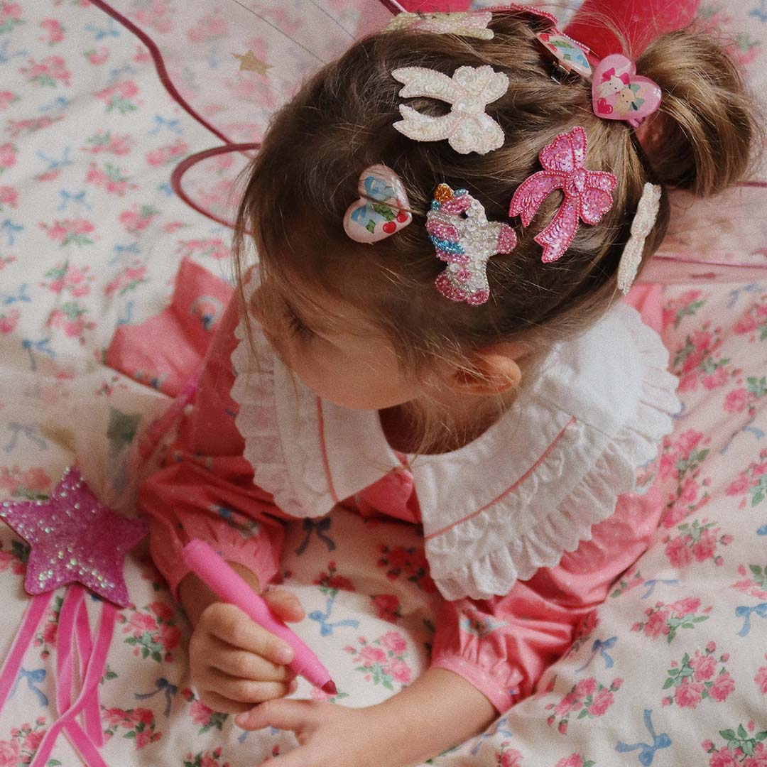konges sløjd haarclips unicorn - 2st | KS103653 | 1