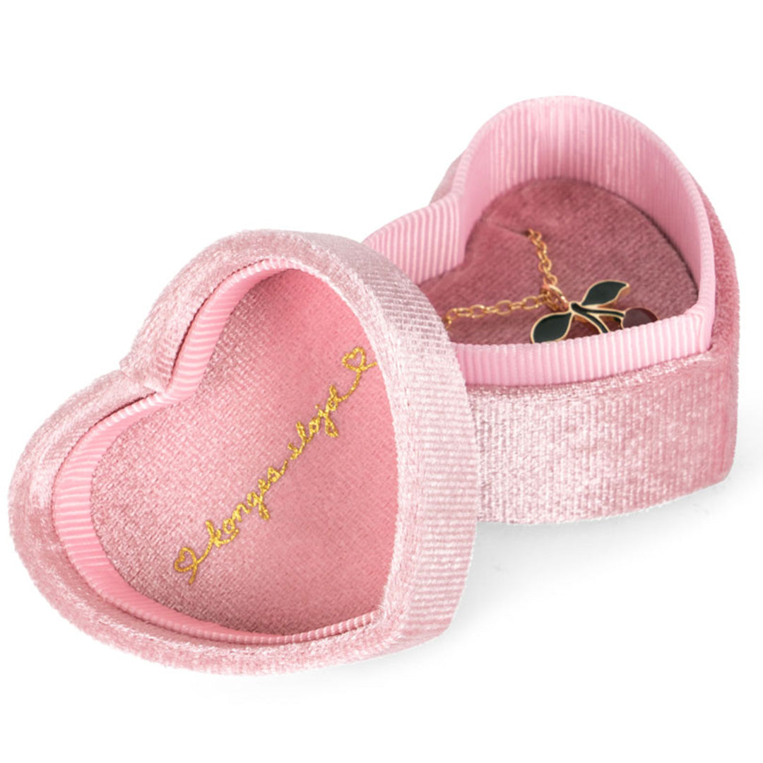 konges sløjd kettingdoosje met ketting - cherry | KS103860-CHERRY | 3
