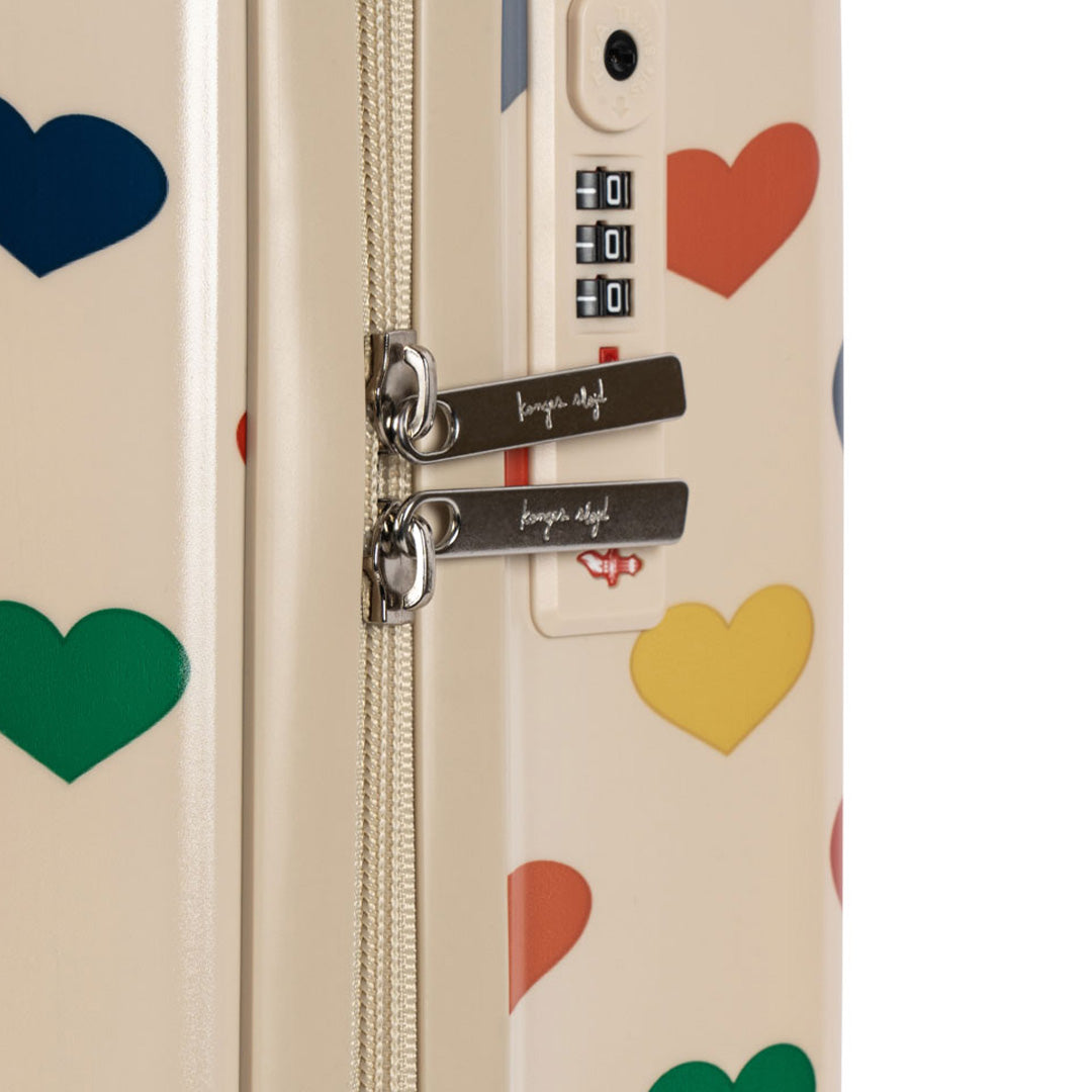 konges sløjd kinderkoffer - bon coeur coloré | KS103550-BON-COEUR-COLORÉ | 3