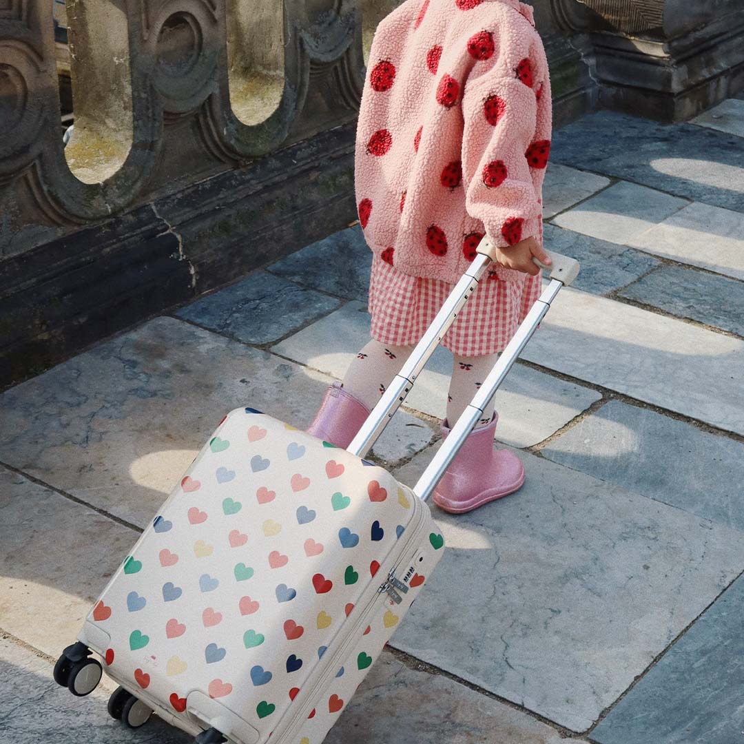 konges sløjd kinderkoffer - bon coeur coloré | KS103550-BON-COEUR-COLORÉ | 1