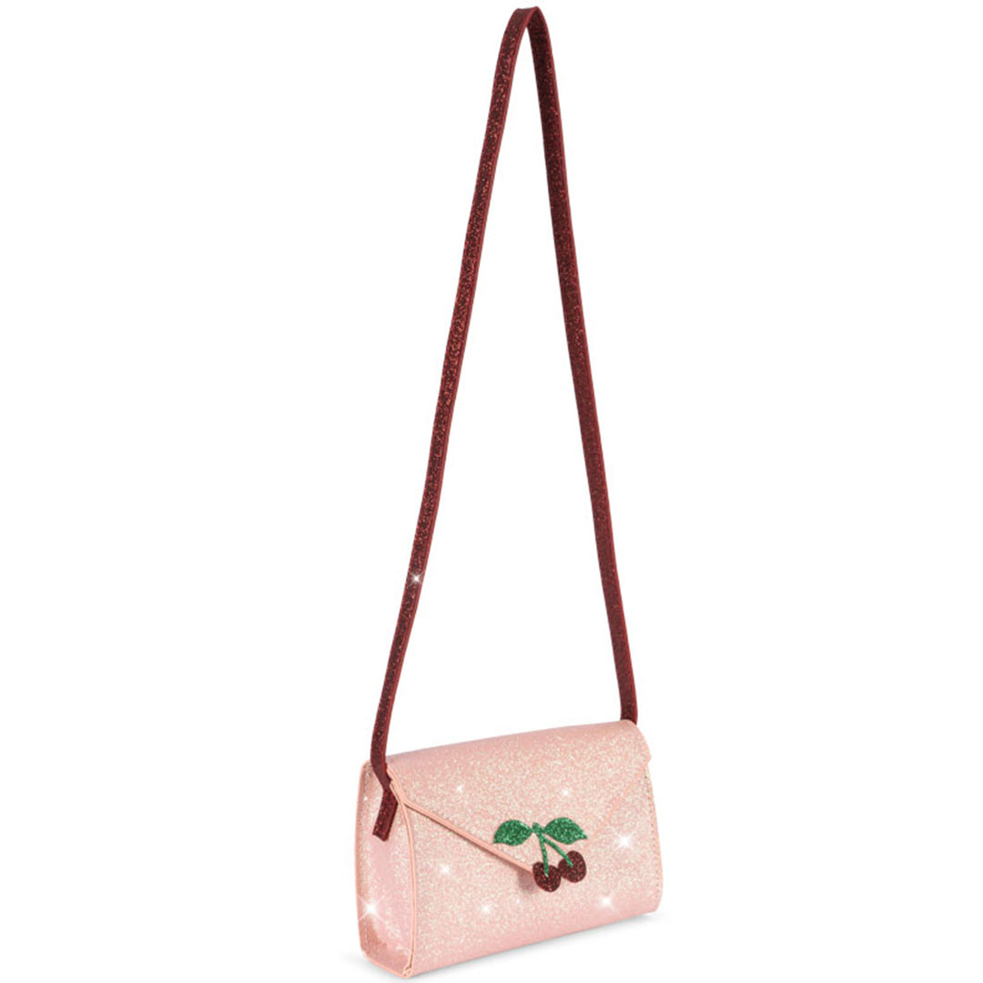 konges sløjd kindertas liefdesbrief - pink glitter - lichtroze | KS103875 | 0