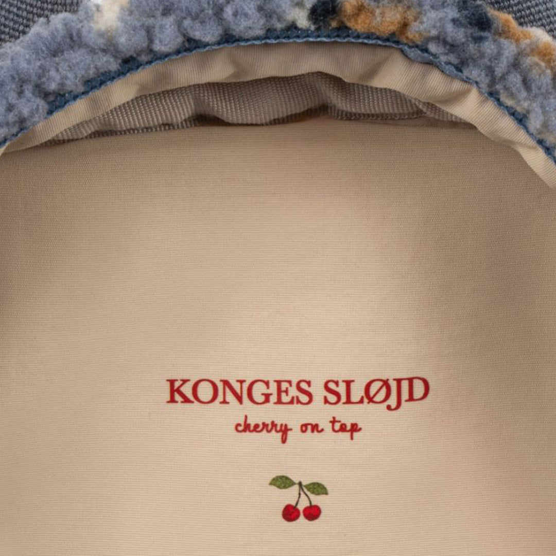 konges sløjd kleuterrugzak jody teddy - swan - 34 cm | KS105717-P10092 | 4