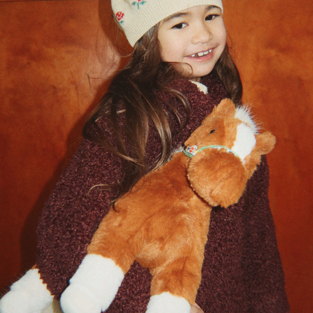 ks104298 | konges sløjd knuffelpaard fiona - 40 cm | 2