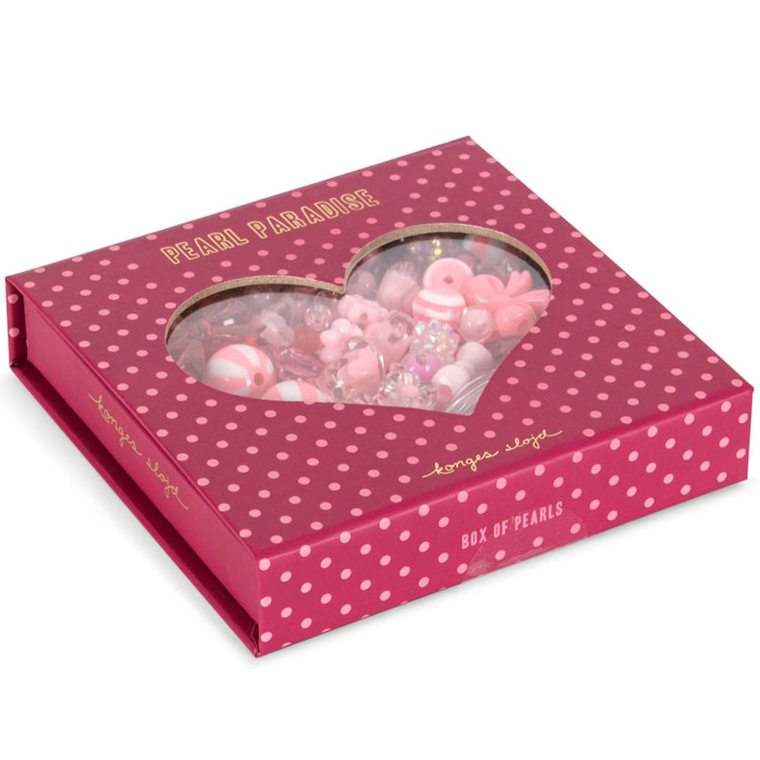 konges sløjd kralen set - pink | KS103733-PINK | 0