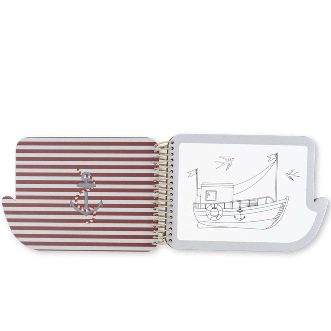 konges sløjd magisch kleurboek rock my boat | KS103882-ROCK-MY-BOAT | 1