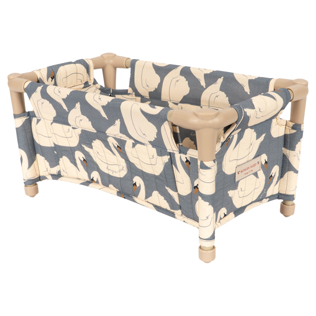 konges sløjd opvouwbaar poppenbed - swan | KS105972-P10092  | 