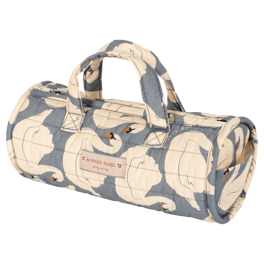 konges sløjd opvouwbaar poppenbed - swan | KS105972-P10092  | 3