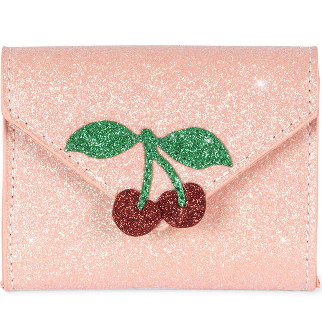 konges sløjd portemonnee liefdesbrief - pink glitter - lichtroze | KS103876  3