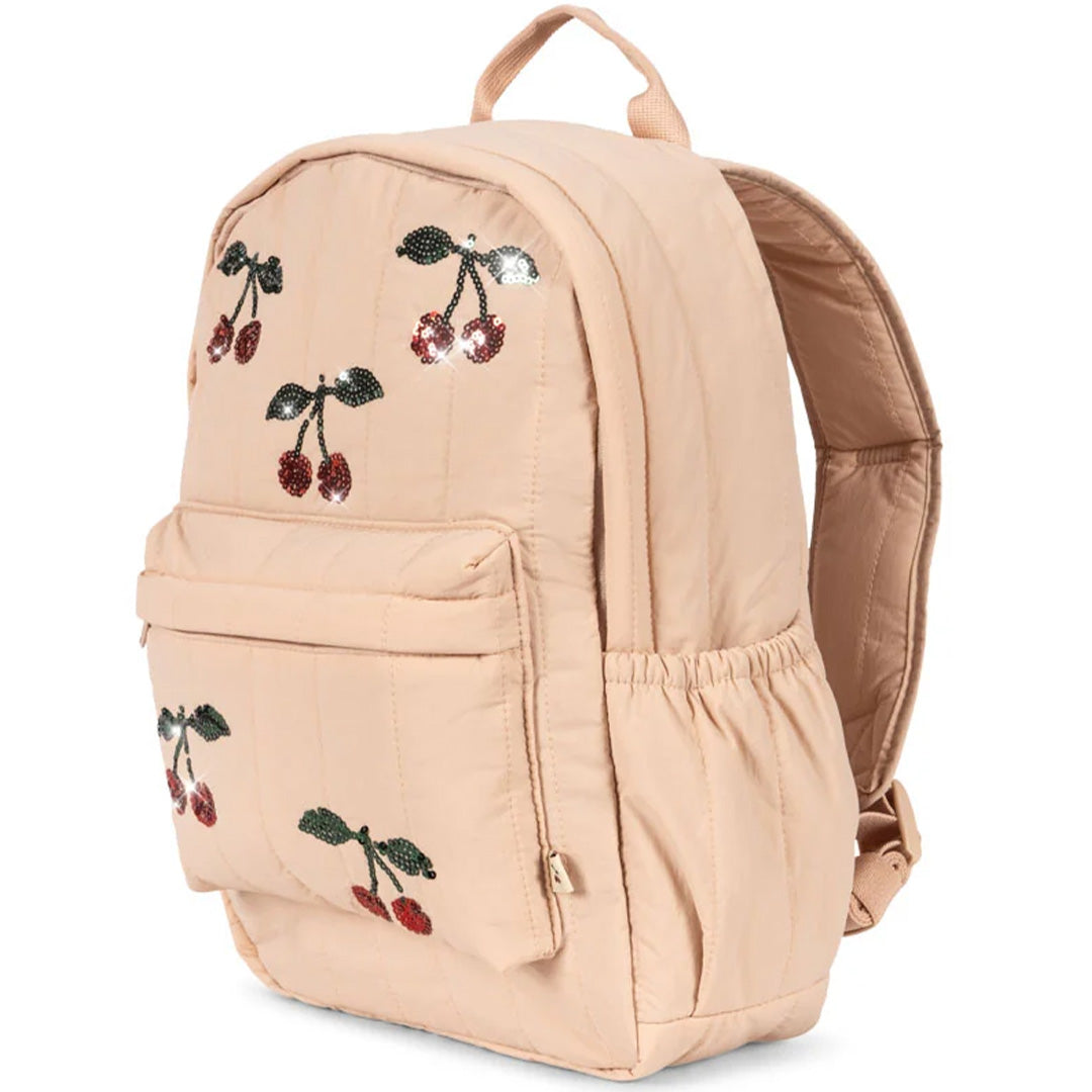 konges sløjd rugzak juno sequin - cameo rose - 34 cm