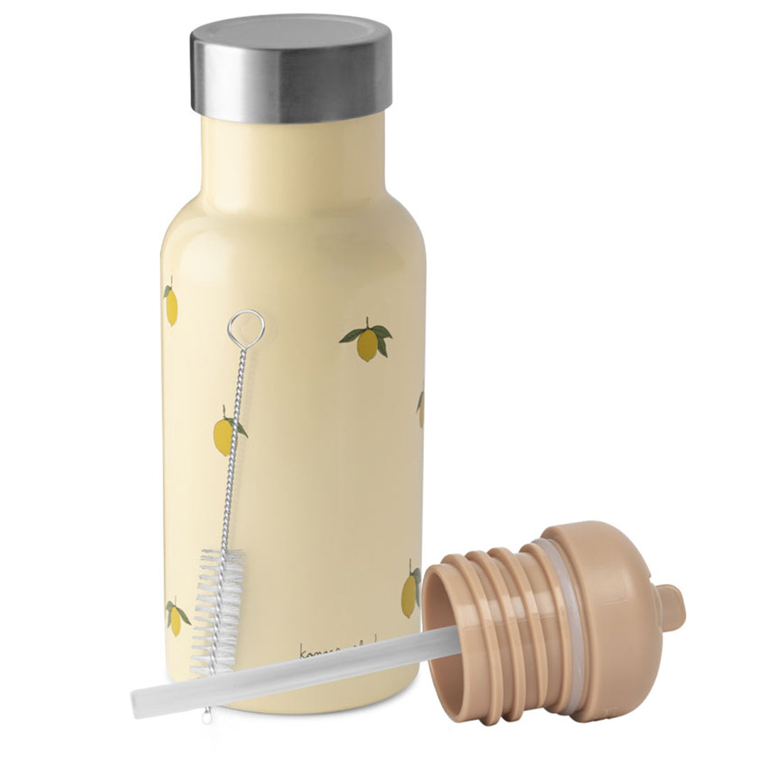 konges sløjd rvs thermosfles - lemon - 350 ml | KS4206-P00038 | 