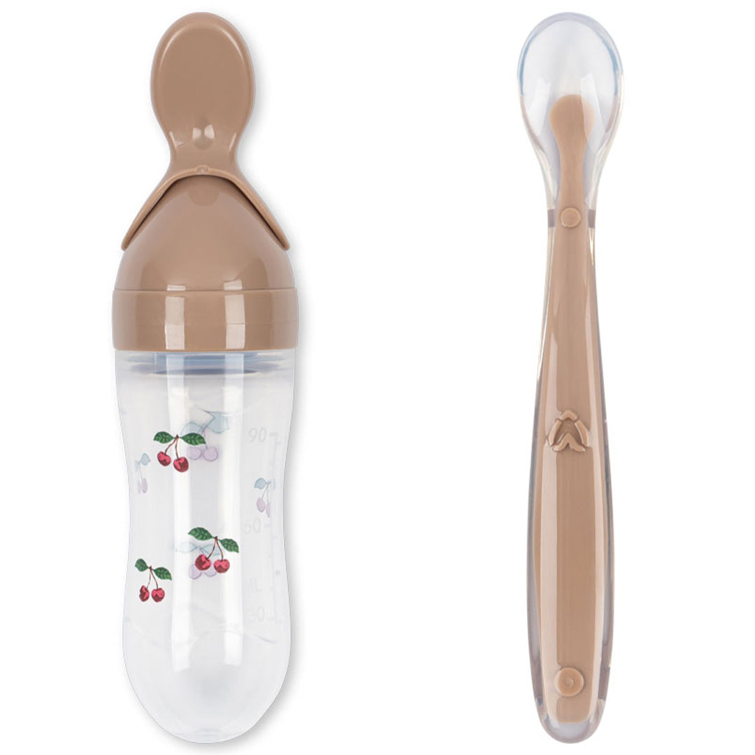 konges sløjd siliconen babybestek - cherry blush | KS103812-CHERRY-BLUSH | 0