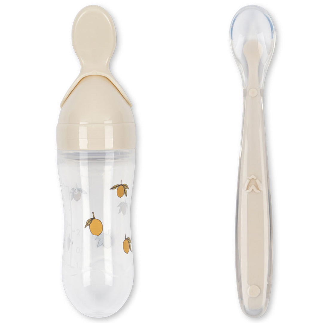 konges sløjd babybestek - lemon - 2st | KS103812-LEMON  0