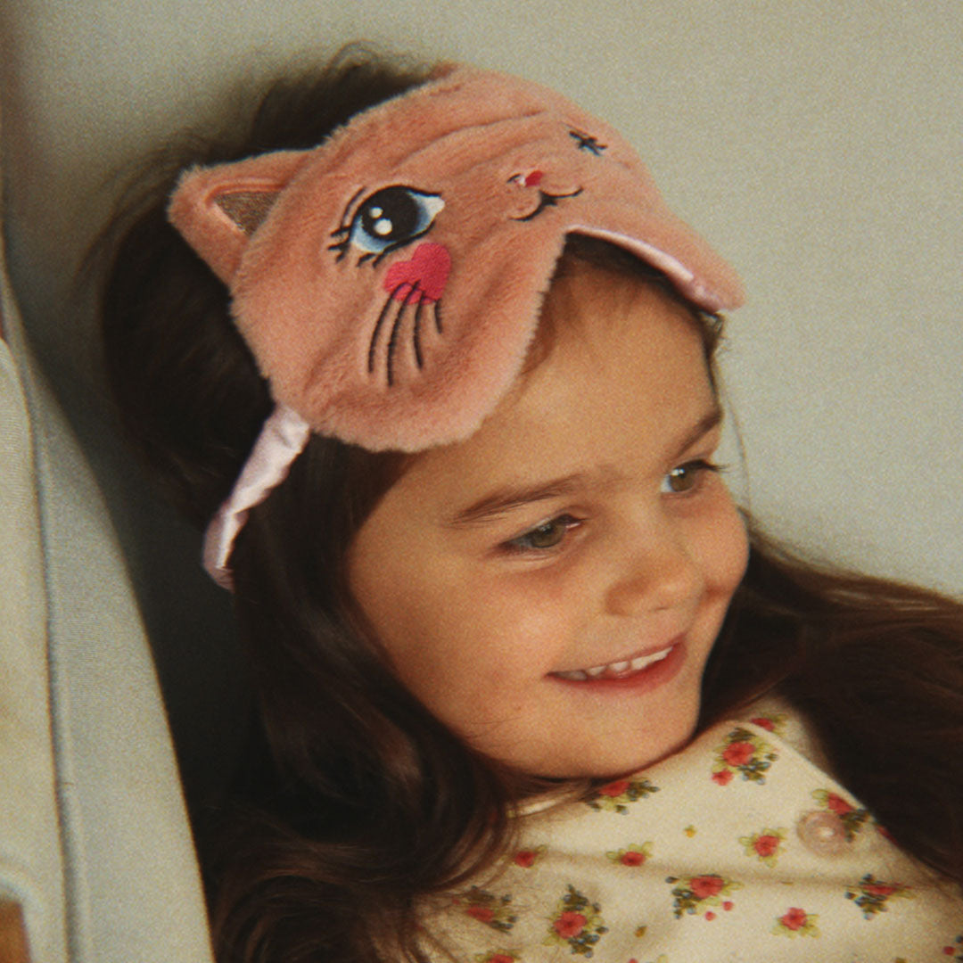 konges sløjd slaapmasker kat - rosa pink | KS106229-P05201 | 2