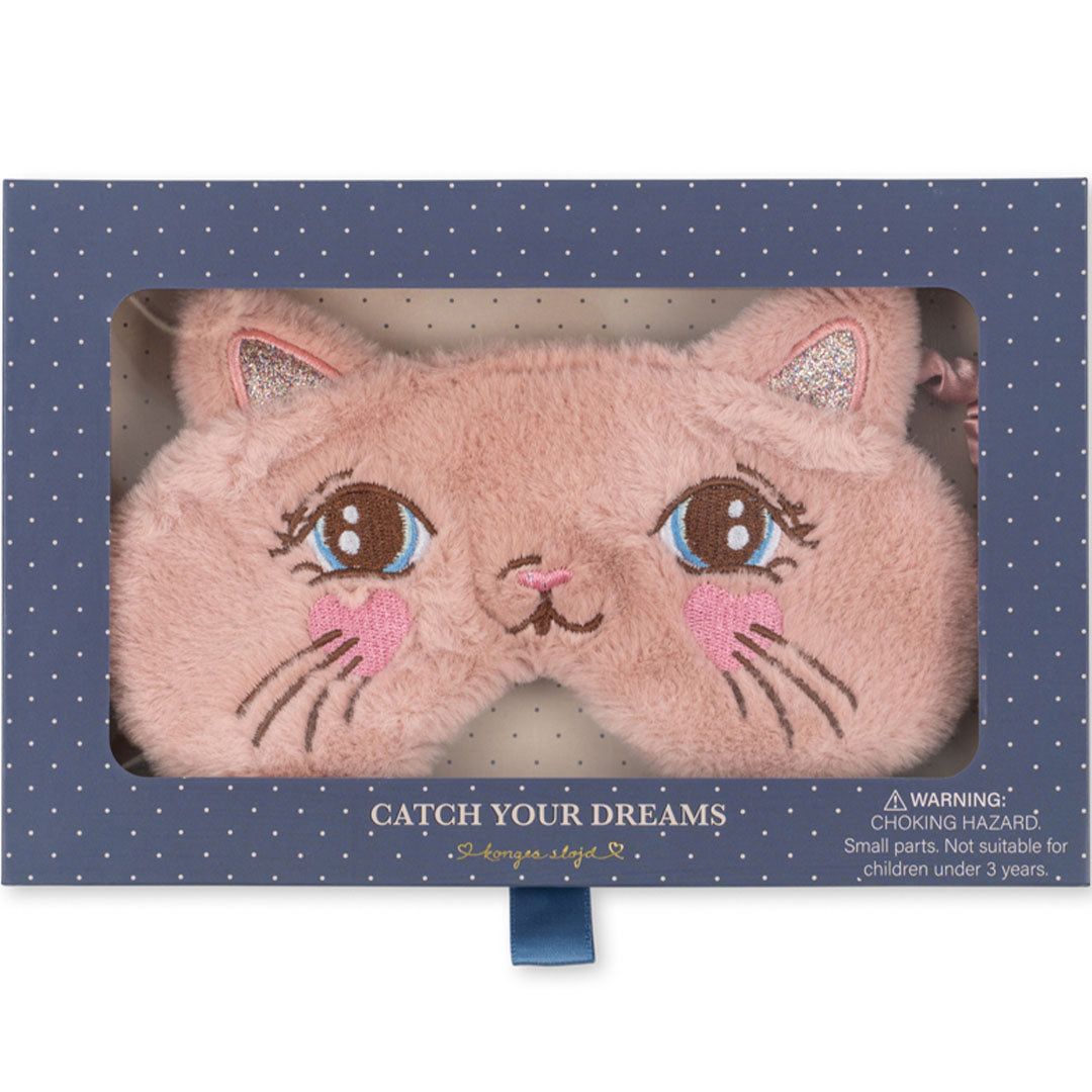 konges sløjd slaapmasker kat - rosa pink | KS106229-P05201 | 3