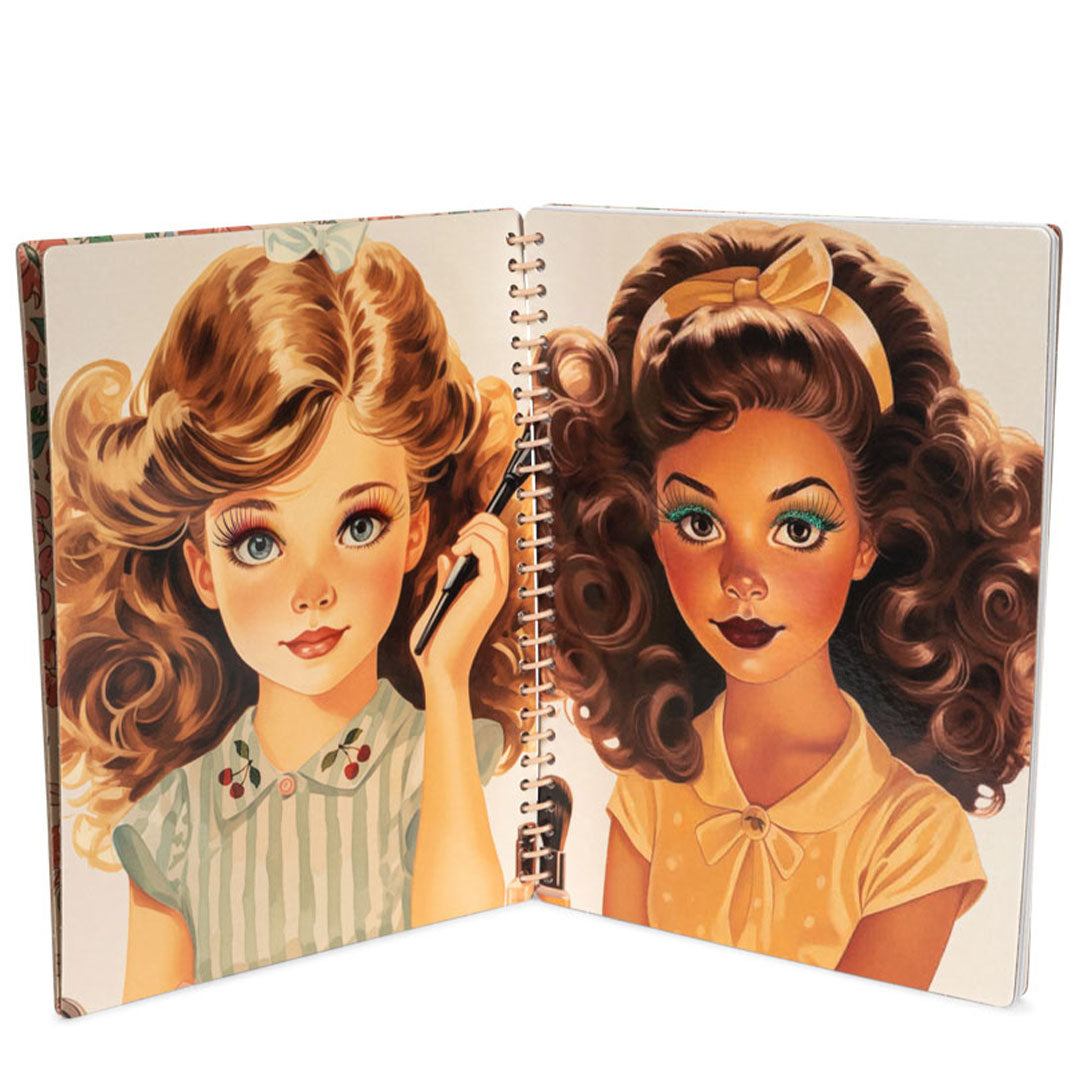 konges sløjd stickerboek - glam me up | KS102869 | 3