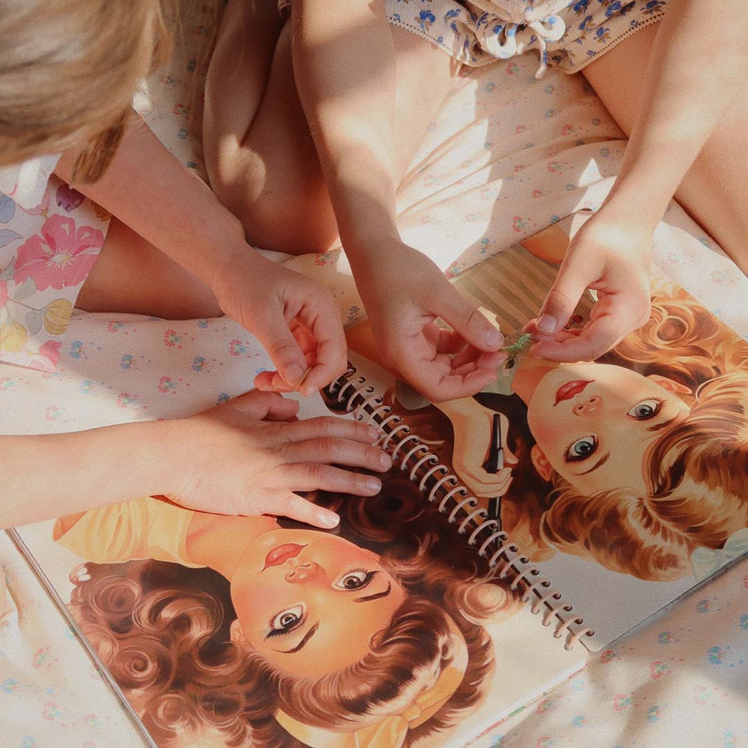konges sløjd stickerboek - glam me up | KS102869 | 1