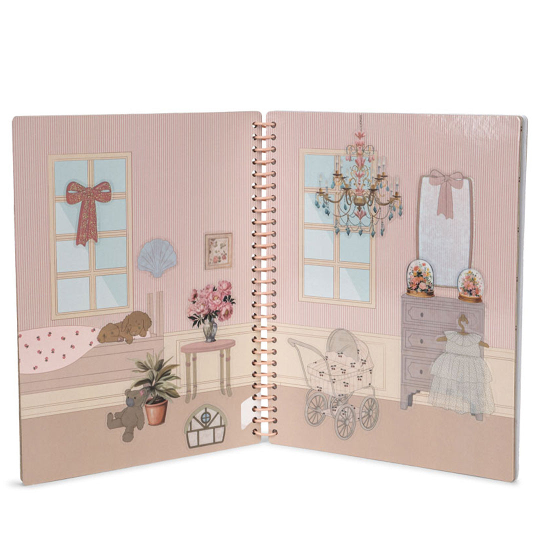 konges sløjd stickerboek - multi | KS103935 | 2